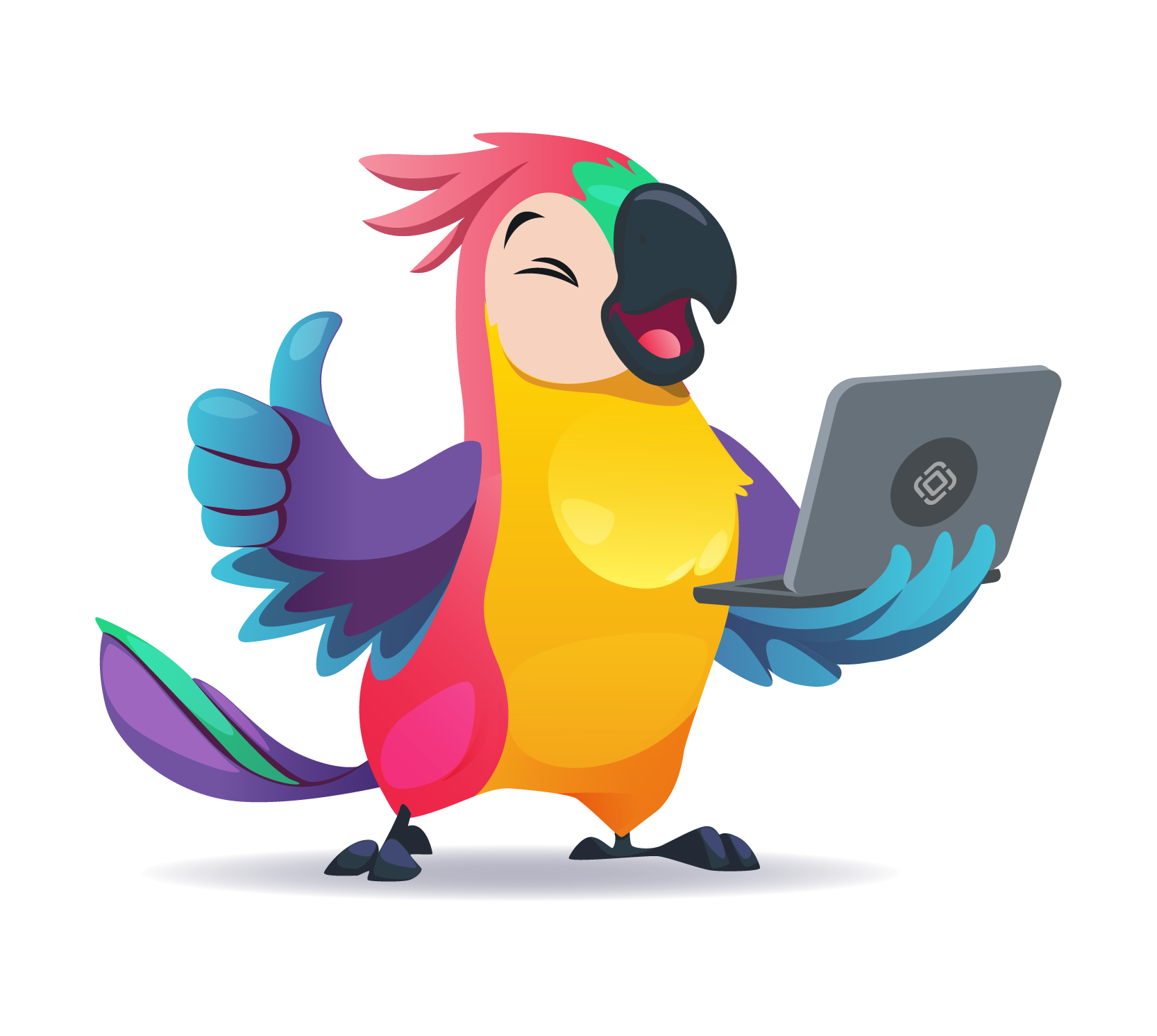 Mascot Jago_Pose-30